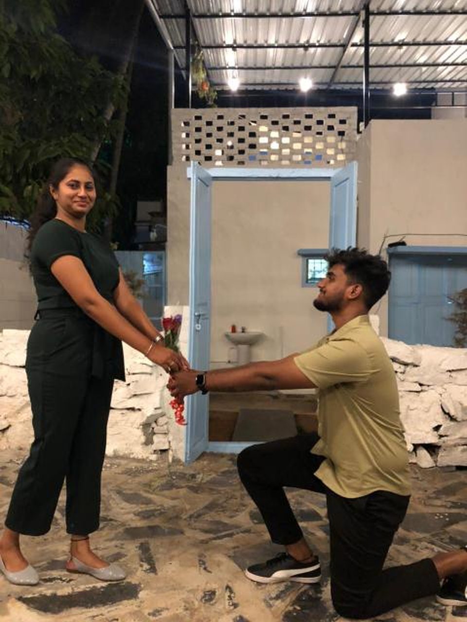 Hrithik and Sinchana
